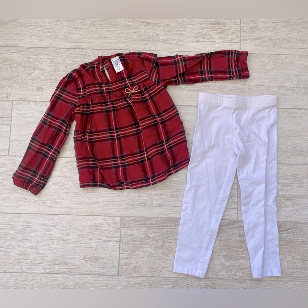 2T Holiday top and pants